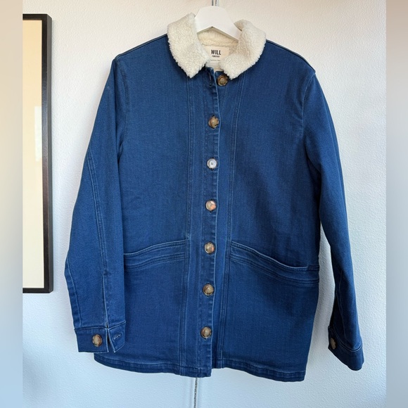 NWOT Sezane Will Shearling Jacket - Picture 2 of 8